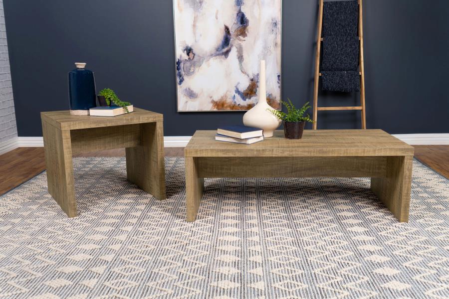 Lynette Square Engineered Wood End Table Mango-zoom-7