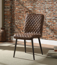 ACME Millerton Side Chair Set of 2 – front view – Lusso Furniture Miami