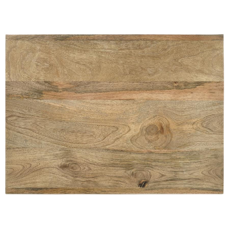 Benton Rectangular Solid Wood End Table Natural-5