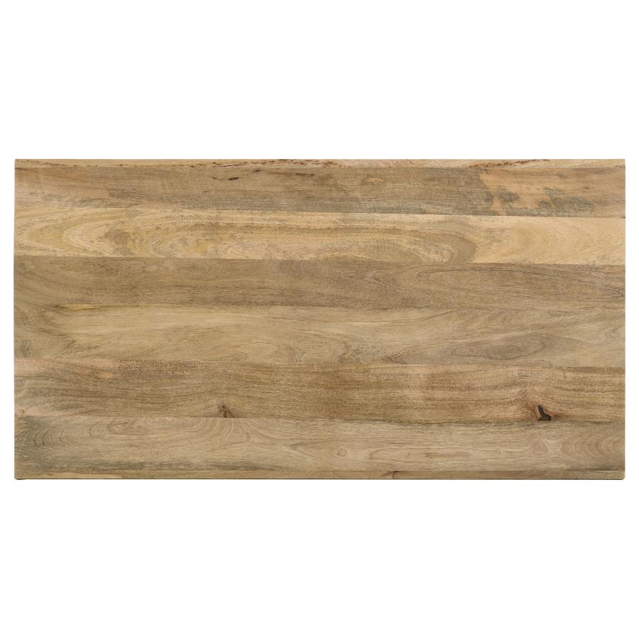 Benton Rectangular Solid Wood Coffee Table Natural-zoom-5