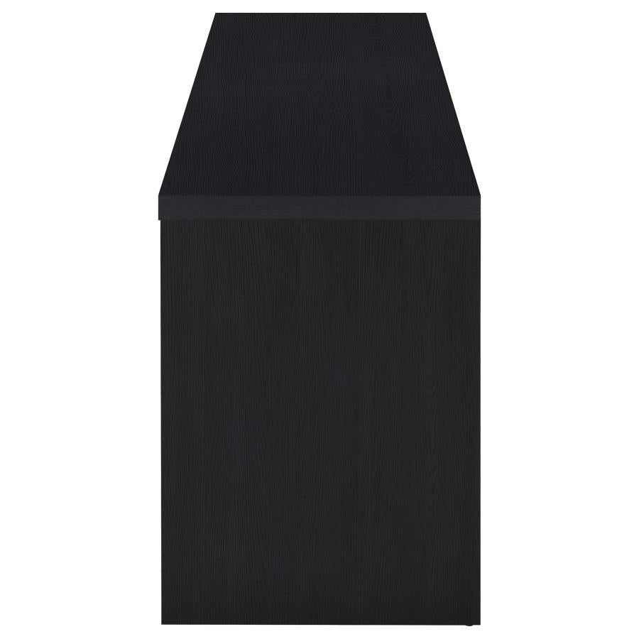 Rutland 59-inch 3-drawer TV Stand Media Console Black-zoom-6