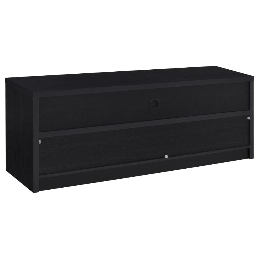 Rutland 59-inch 3-drawer TV Stand Media Console Black-zoom-7