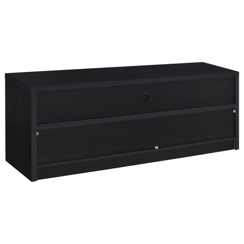 Rutland 59-inch 3-drawer TV Stand Media Console Black-zoom-