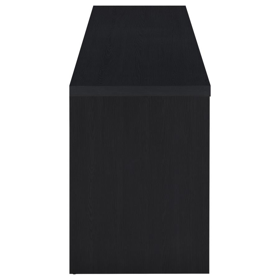 Rutland 59-inch 3-drawer TV Stand Media Console Black-zoom-9