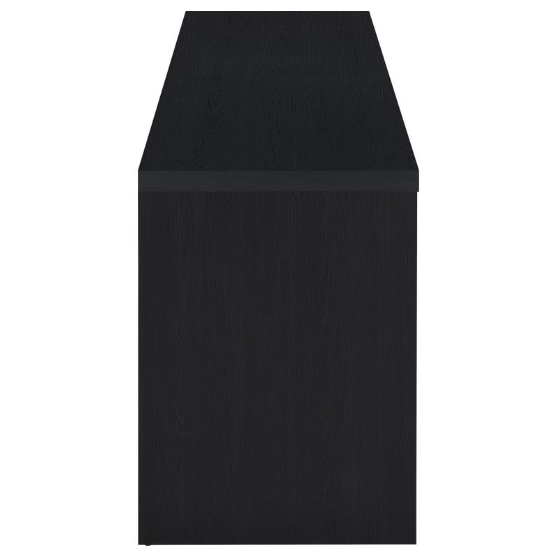 Rutland 59-inch 3-drawer TV Stand Media Console Black-zoom-