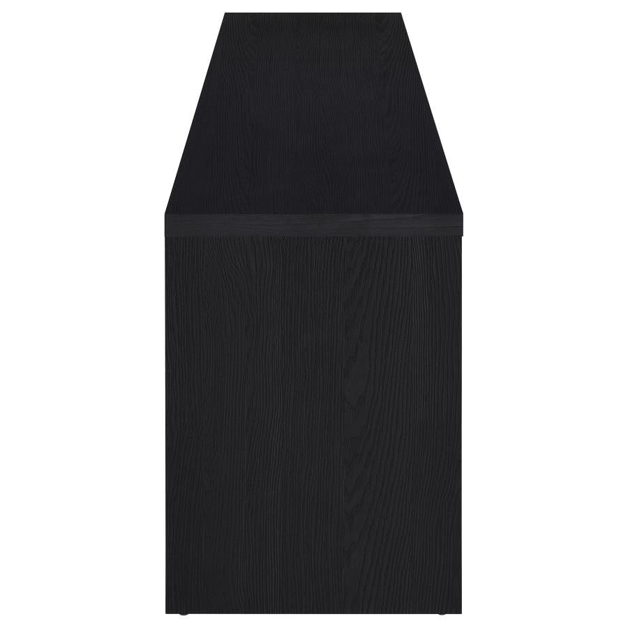 Rutland 78-inch 3-drawer TV Stand Media Console Black-zoom-9