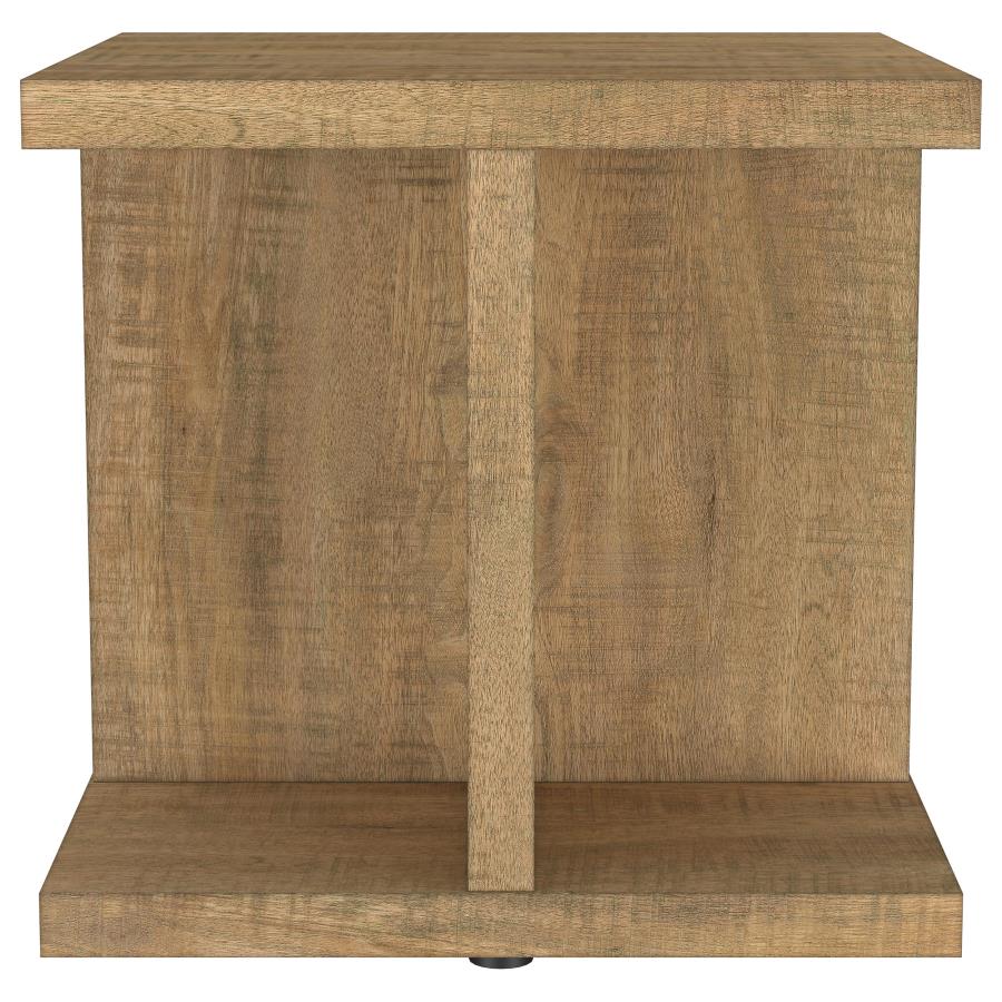 Cortona 2-piece Coffee and End Table Set Mango-4