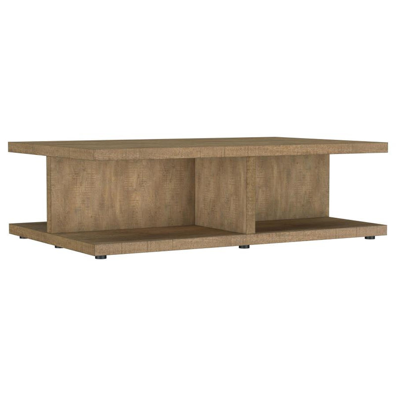 Cortona Square Engineered Wood Cocktail Coffee Table Mango-zoom-