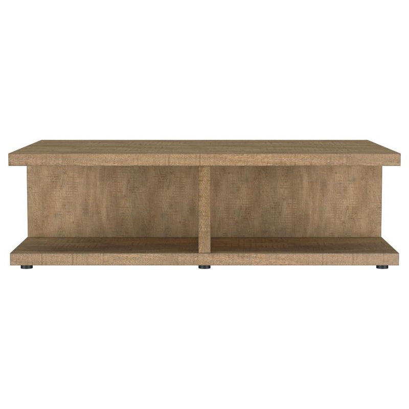 Cortona Square Engineered Wood Cocktail Coffee Table Mango-zoom-