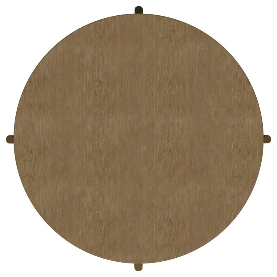 Arini 2-piece Round Coffee and End Table Set Sand Wash-zoom-10