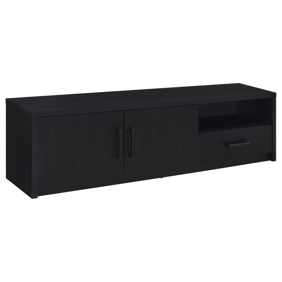 Murray 70-inch 2-door TV Stand Media Console Black-1