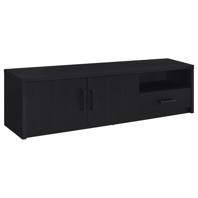 Murray 70-inch 2-door TV Stand Media Console Black-zoom-