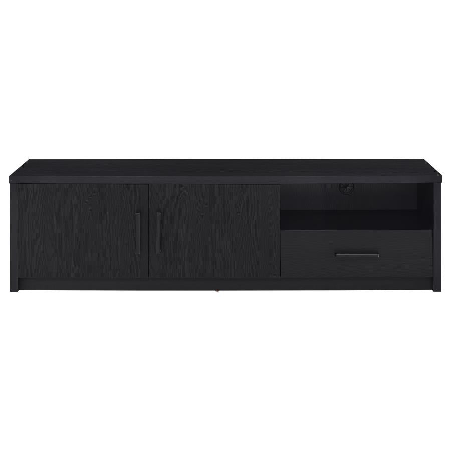 Murray 70-inch 2-door TV Stand Media Console Black-4