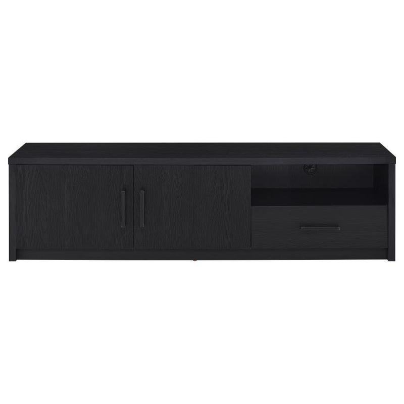 Murray 70-inch 2-door TV Stand Media Console Black-zoom-