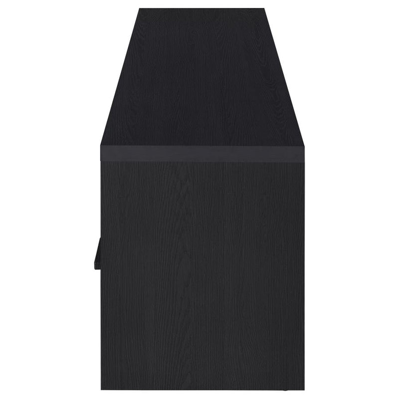 Murray 70-inch 2-door TV Stand Media Console Black-zoom-