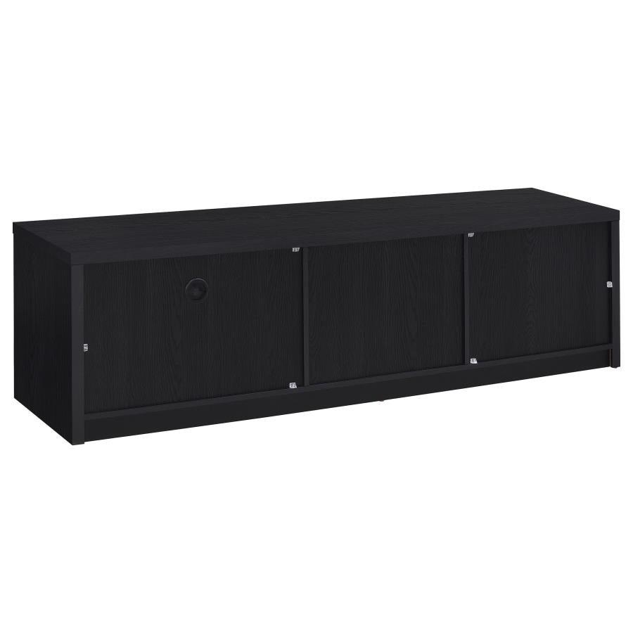 Murray 70-inch 2-door TV Stand Media Console Black-7