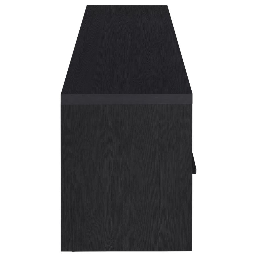 Murray 70-inch 2-door TV Stand Media Console Black-zoom-9