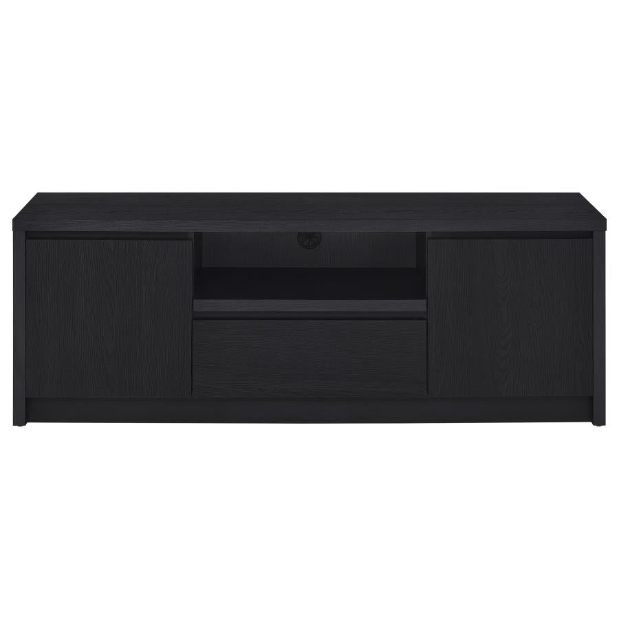 Winfield 3-piece Entertainment Center 60-inch TV Stand Black-zoom-5