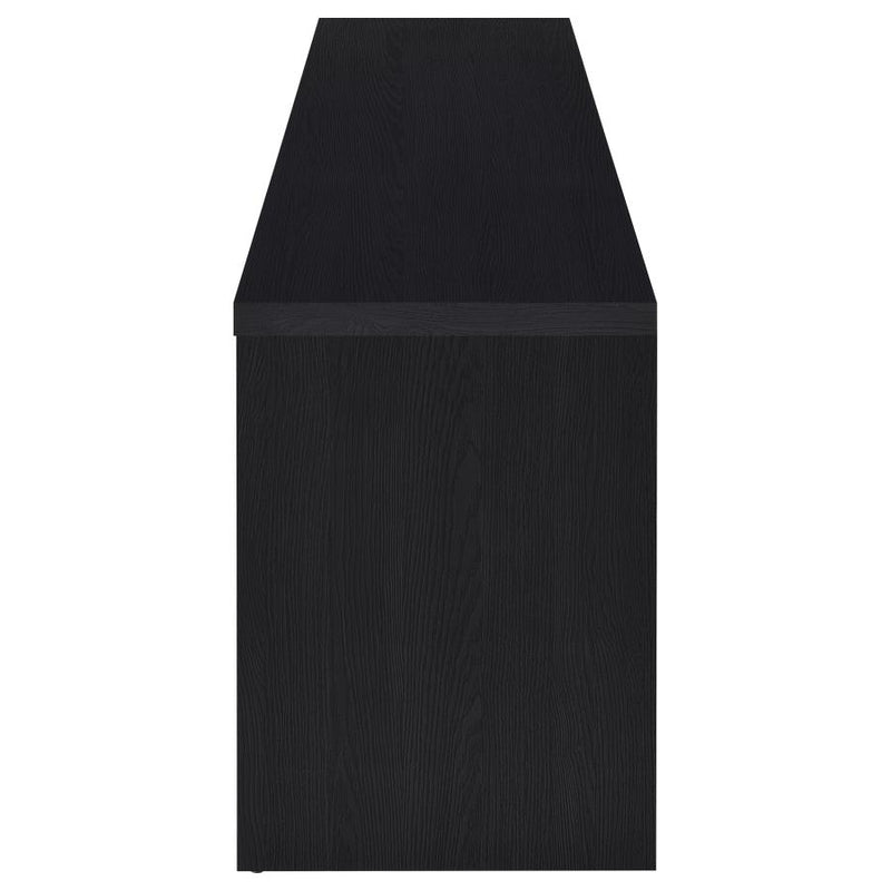 Winfield 3-piece Entertainment Center 60-inch TV Stand Black-zoom-