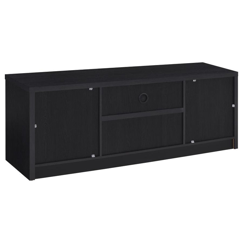 Winfield 3-piece Entertainment Center 60-inch TV Stand Black-zoom-