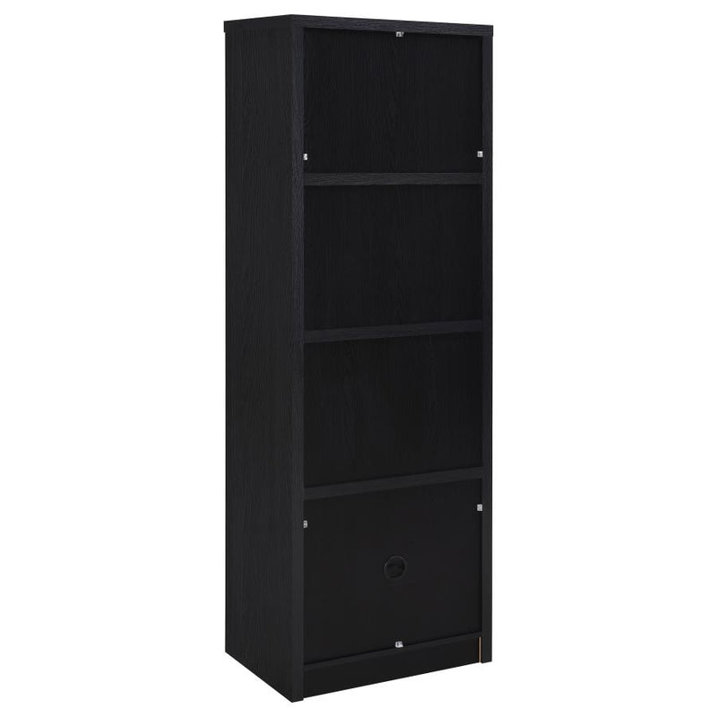 Winfield 3-piece Entertainment Center 60-inch TV Stand Black-zoom-