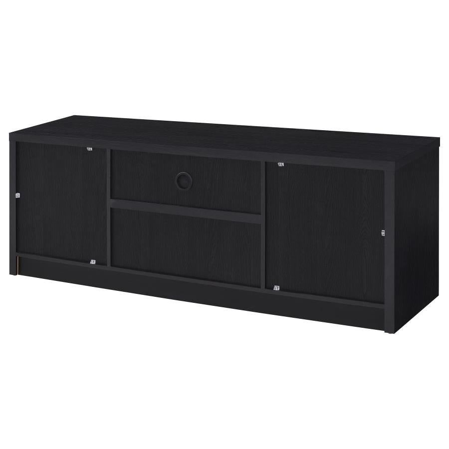 Winfield 60-inch 2-door TV Stand Media Console Black-zoom-8