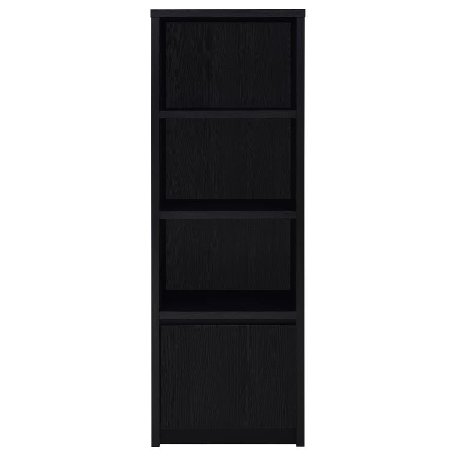 Winfield 3-shelf Media Tower Entertainment Pier Black-zoom-4