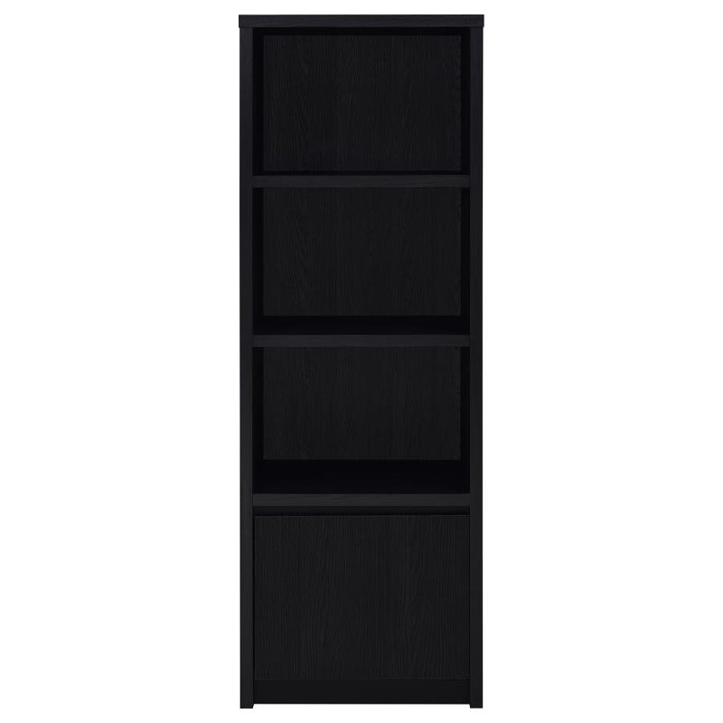 Winfield 3-shelf Media Tower Entertainment Pier Black-zoom-