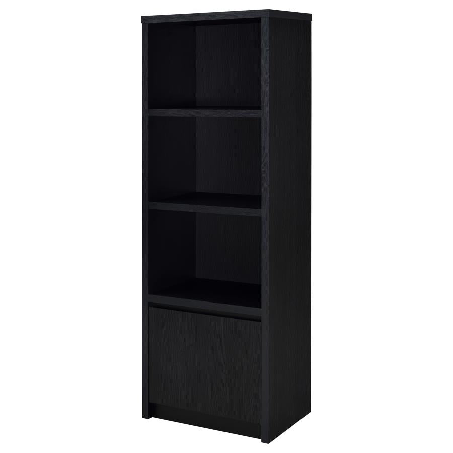 Winfield 3-shelf Media Tower Entertainment Pier Black-5