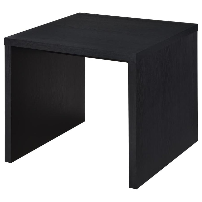 Knapp 3-piece Lift Top Coffee Table Set Black-zoom-