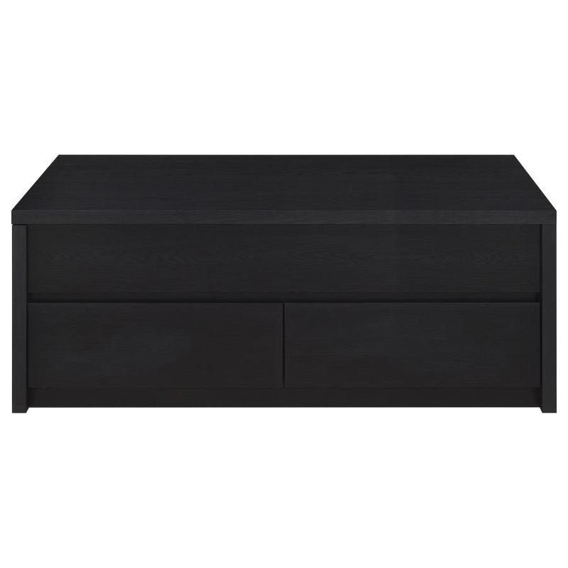 Knapp 3-piece Lift Top Coffee Table Set Black-zoom-