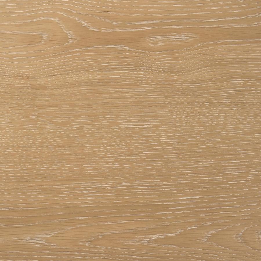 Ottowa 36-inch Round Wood Cocktail Coffee Table Light Oak-8