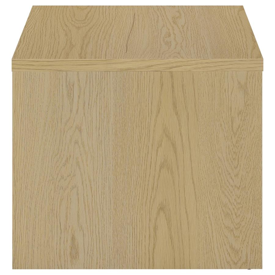 Canoga 3-piece Lift Top Cocktail Coffee Table Set Light Oak-zoom-6