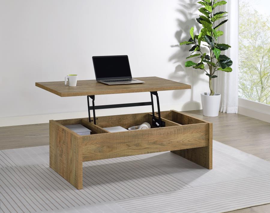 Canoga Engineered Wood Lift Top Cocktail Coffee Table Mango-2