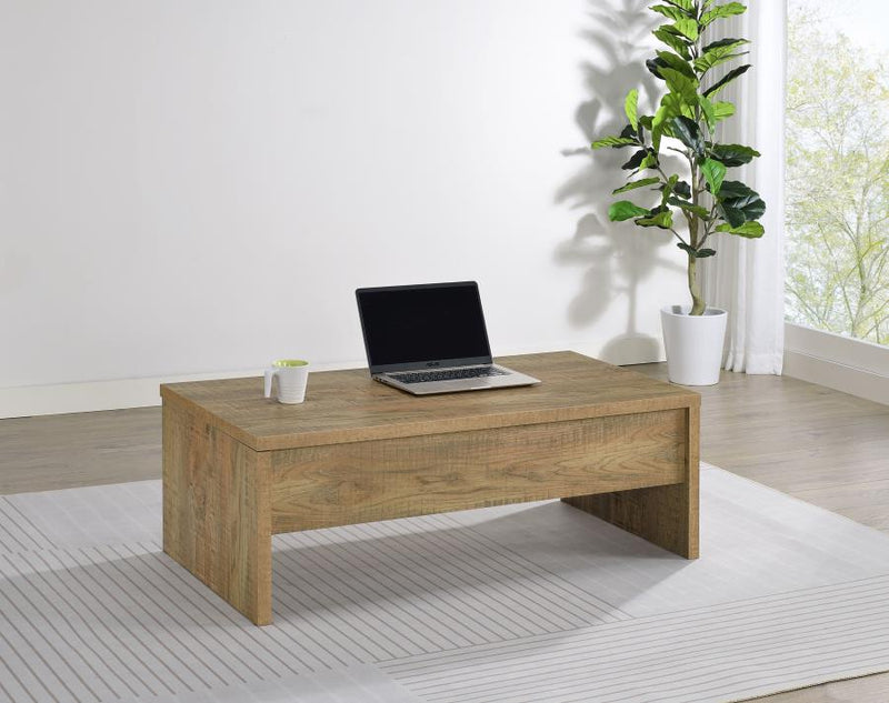 Canoga Engineered Wood Lift Top Cocktail Coffee Table Mango-zoom-