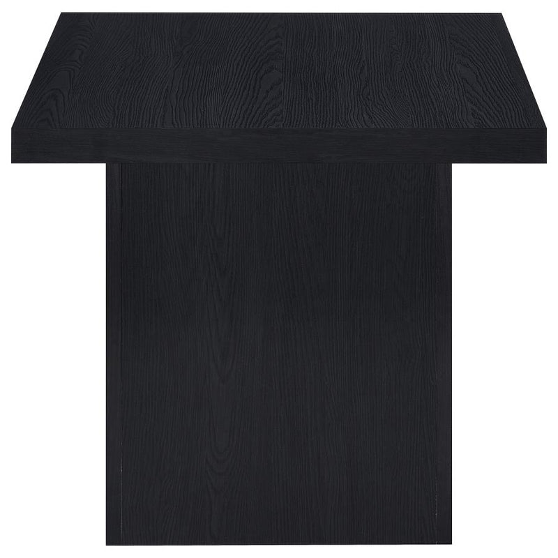 Devar 3-piece Square Cocktail Coffee End Table Set Black-zoom-