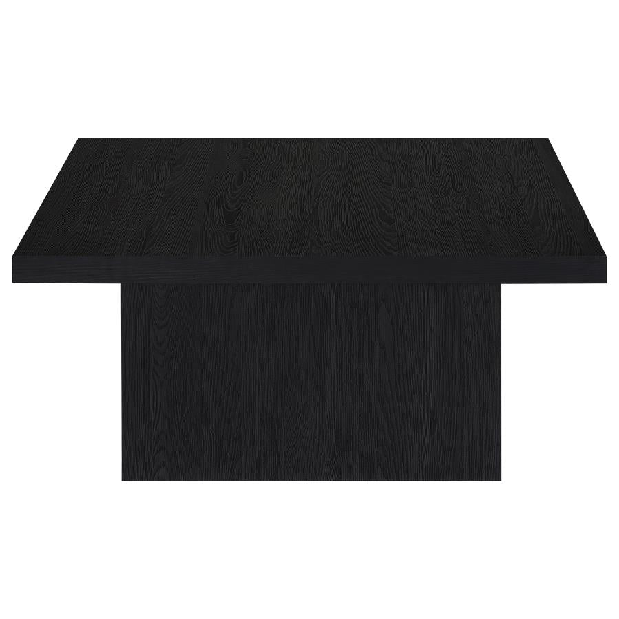 Devar Square Engineered Wood Cocktail Coffee Table Black-zoom-5