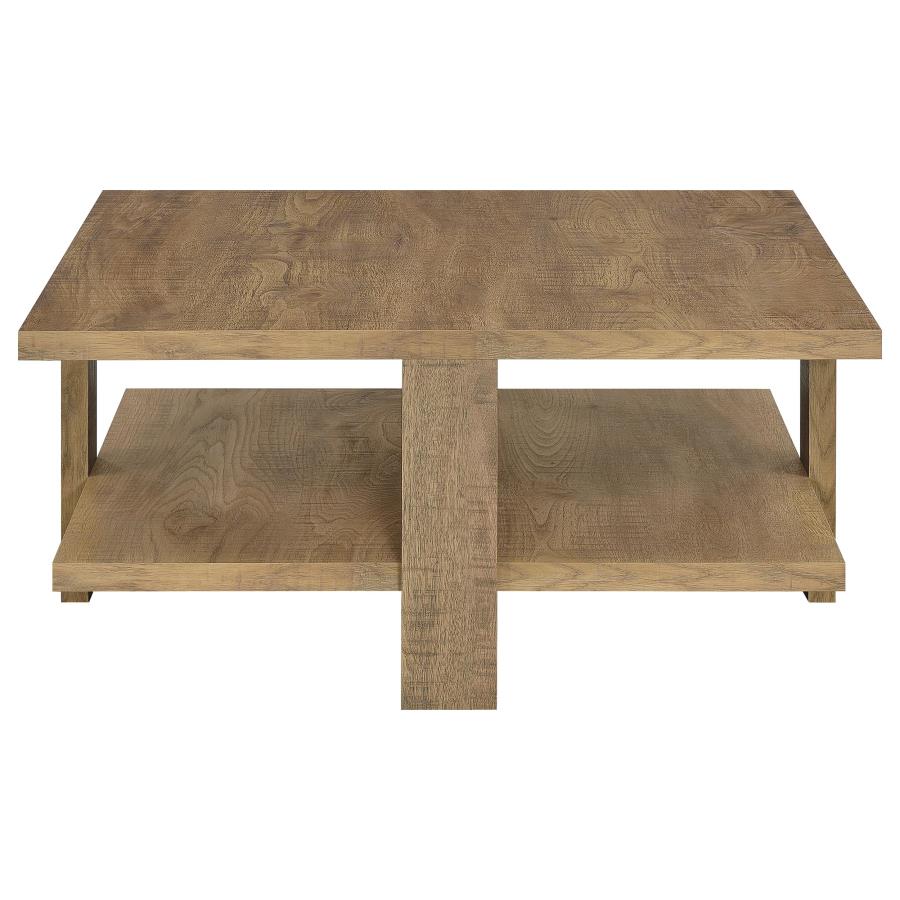 Dawn 2-piece Round Coffee and End Table Set Mango Brown-zoom-8