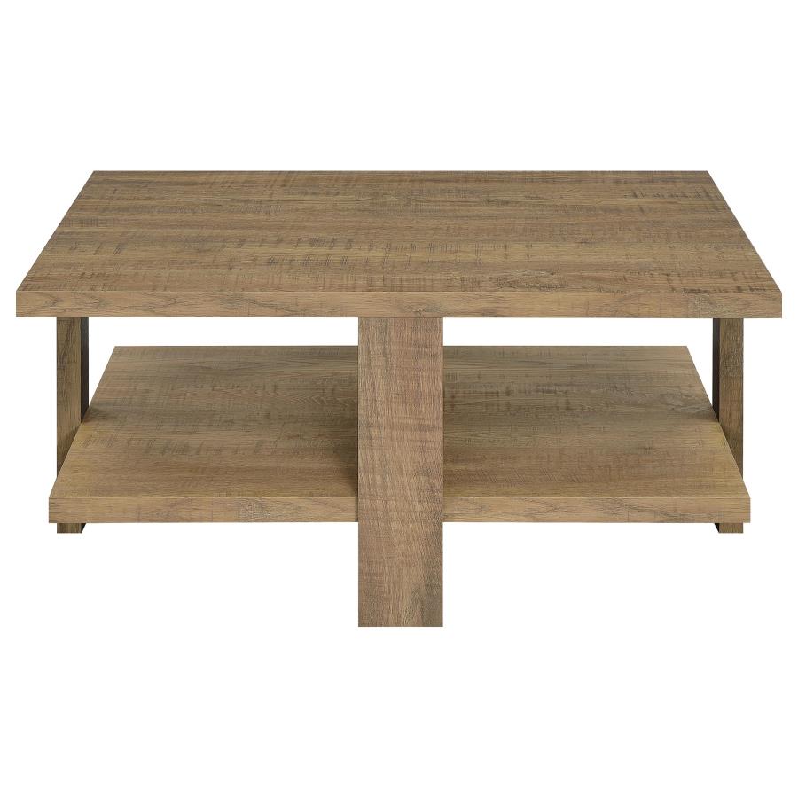 Dawn 3-piece Round Coffee and End Table Set Mango Brown-zoom-7