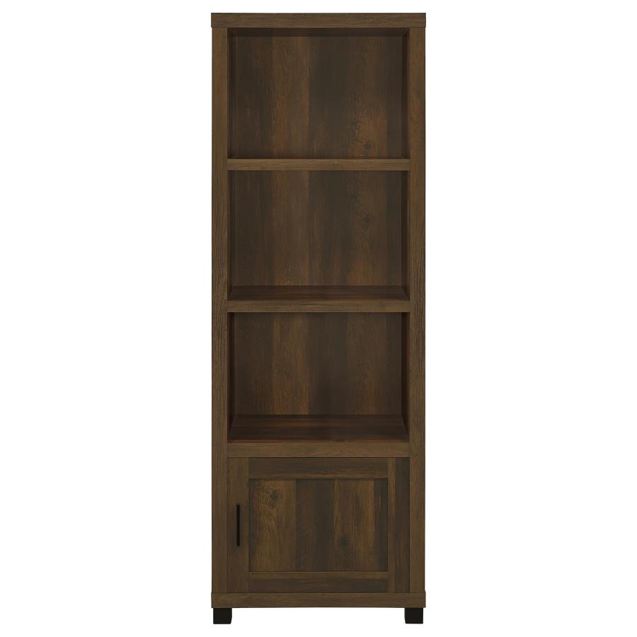 Sachin 3-shelf Engineered Wood Media Tower Dark Pine-zoom-4