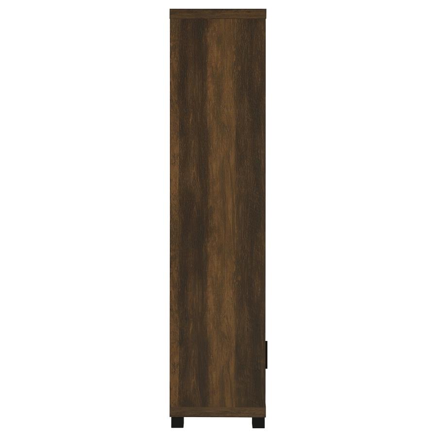 Sachin 3-shelf Engineered Wood Media Tower Dark Pine-8