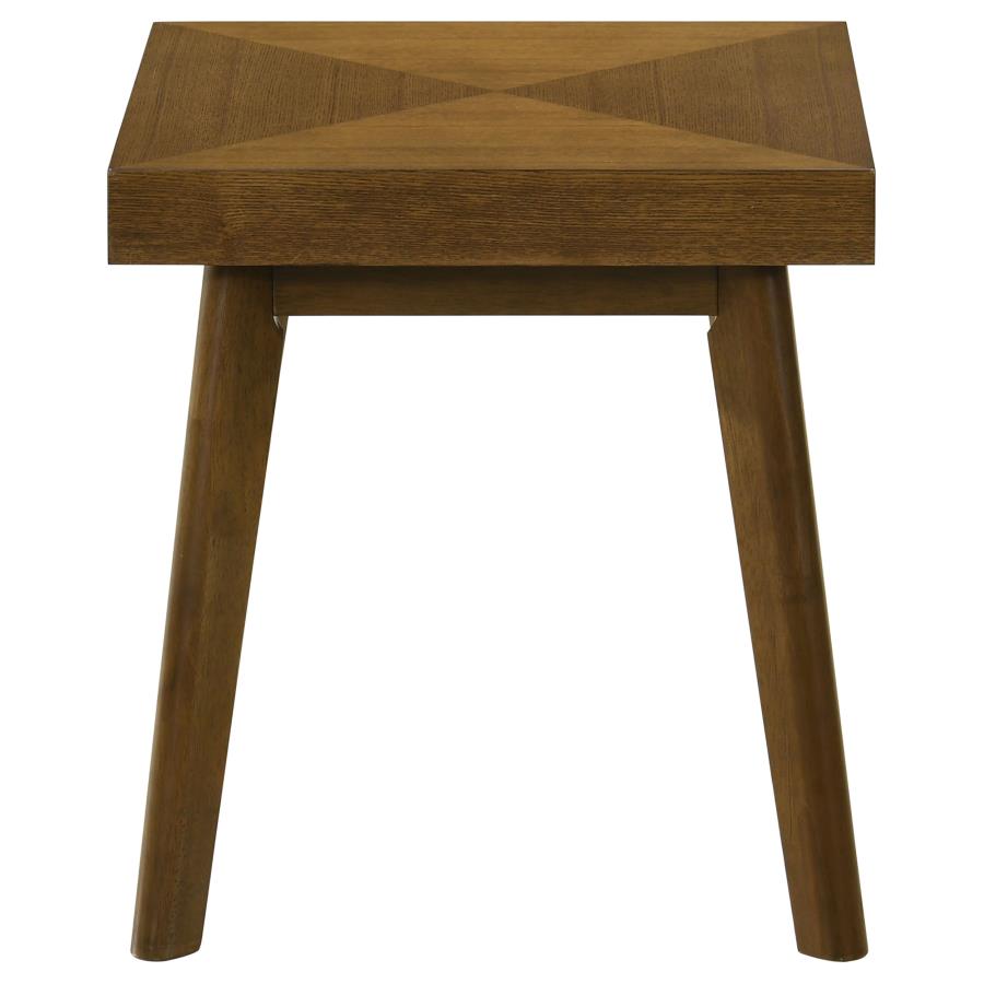 Westerly Square Wood Side End Table Walnut Brown-zoom-3