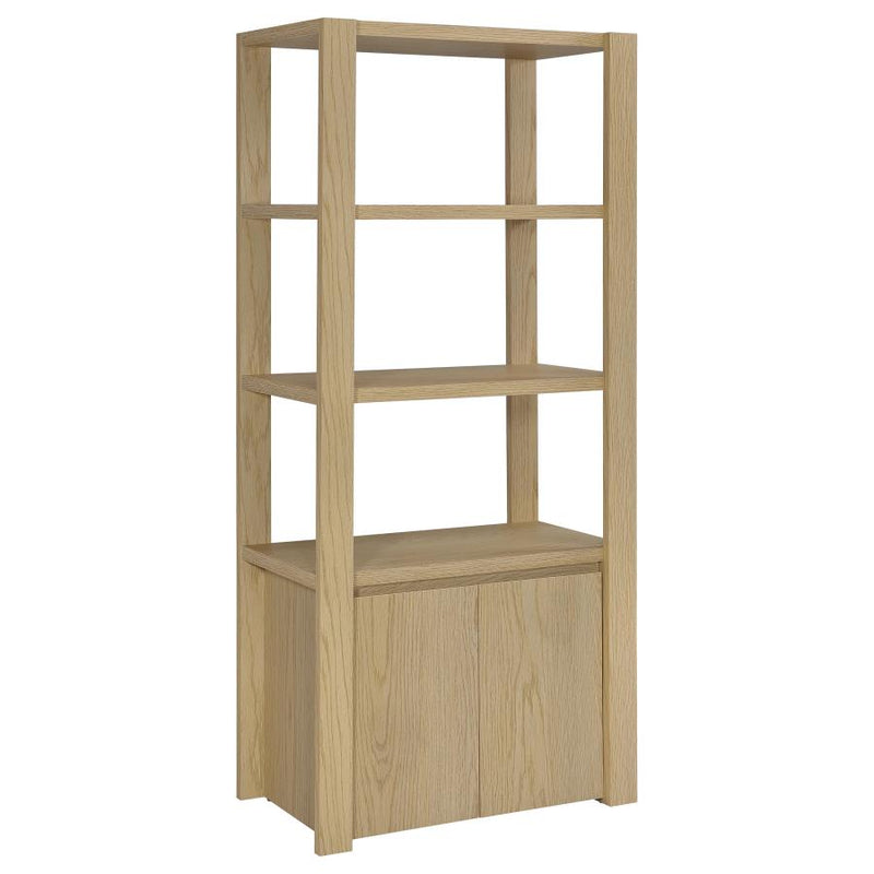 Laurelton 3-piece Entertainment Center TV Stand Light Oak-zoom-