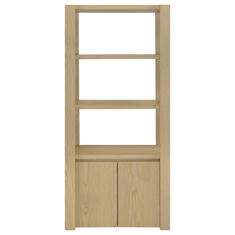 Laurelton 3-piece Entertainment Center TV Stand Light Oak-zoom-