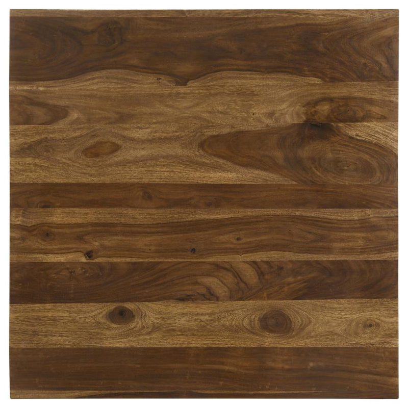 Odilia Square Solid Wood Coffee Table Auburn-zoom-