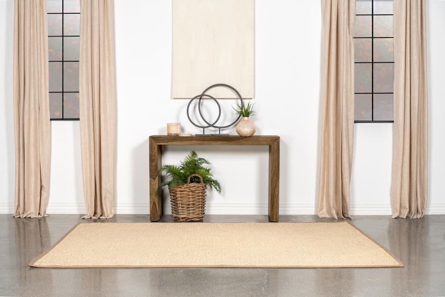 Odilia Rectangular Solid Wood Entryway Console Table Auburn-zoom-2