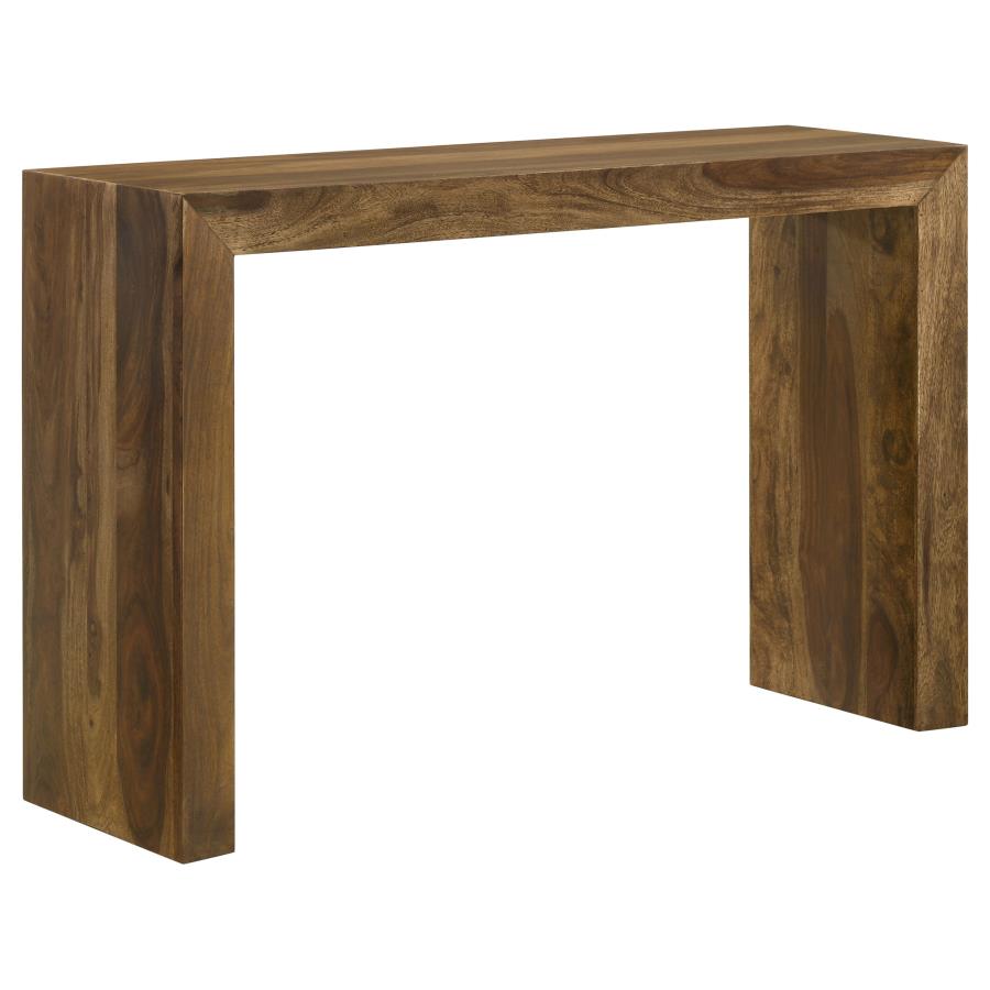 Odilia Rectangular Solid Wood Entryway Console Table Auburn-zoom-1