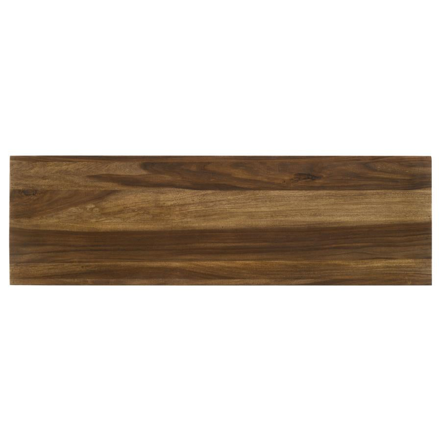Odilia Rectangular Solid Wood Entryway Console Table Auburn-zoom-5