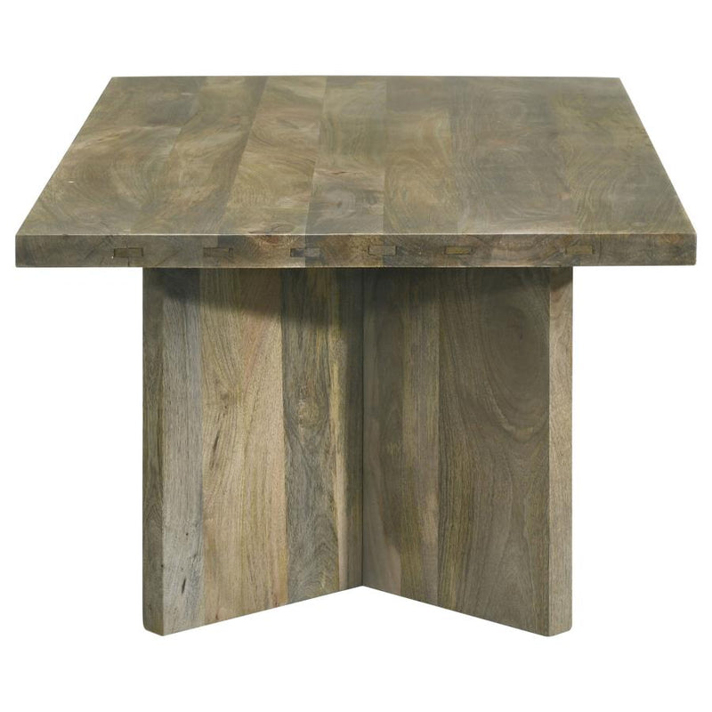Andando 2-piece Coffee and End Table Set Mango Brown-zoom-