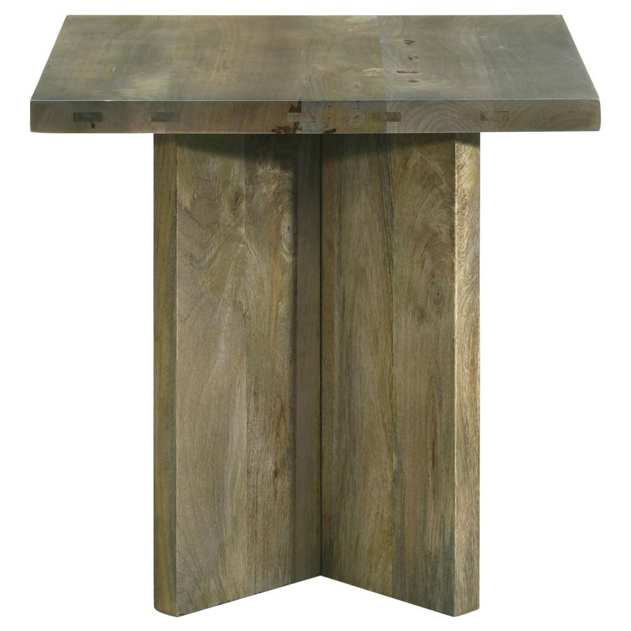 Andando 3-piece Coffee and End Table Set Mango Brown-zoom-5